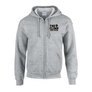 Football Zip Up Hoodie - The Climb