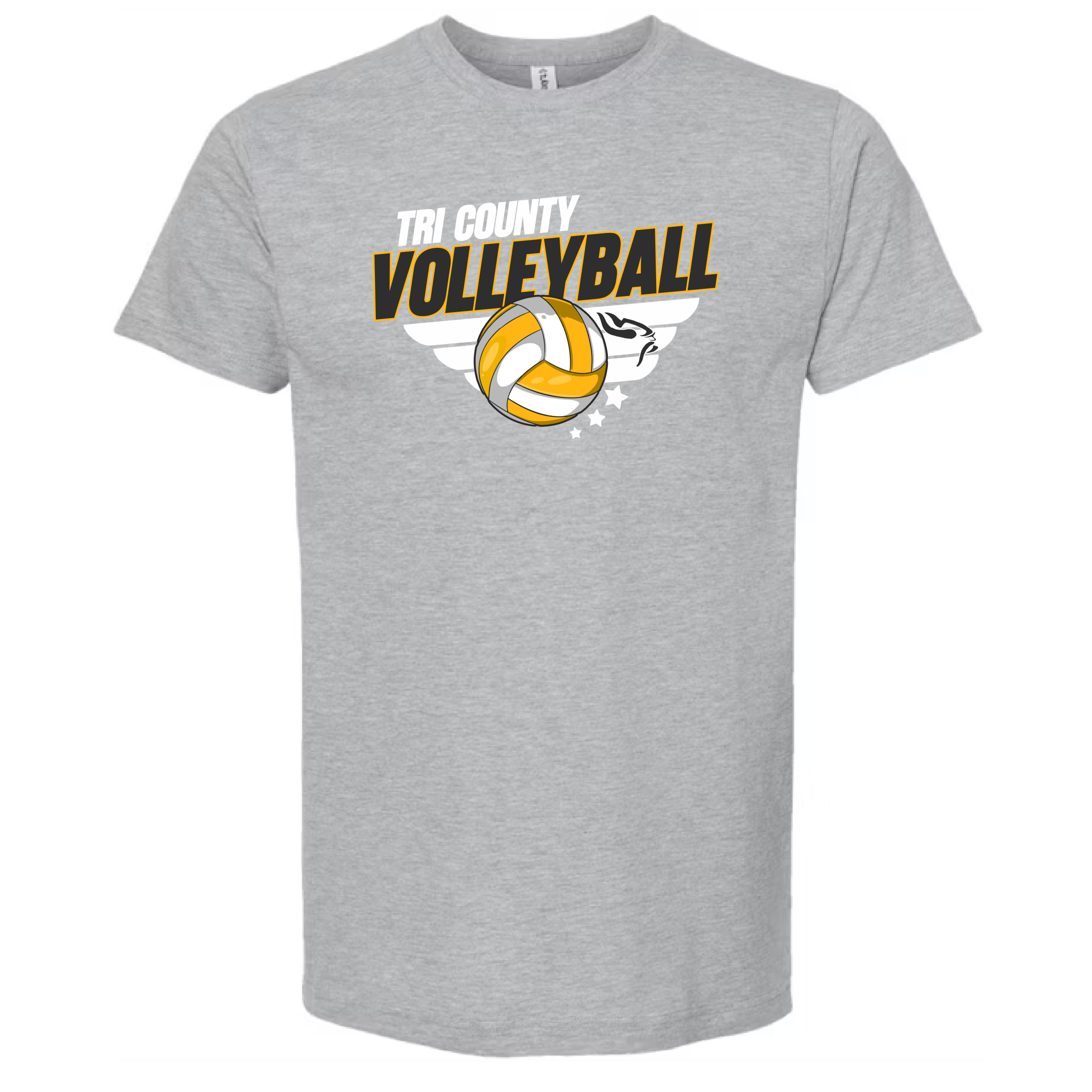 Volleyball T-Shirt - Design 2 - Image 2