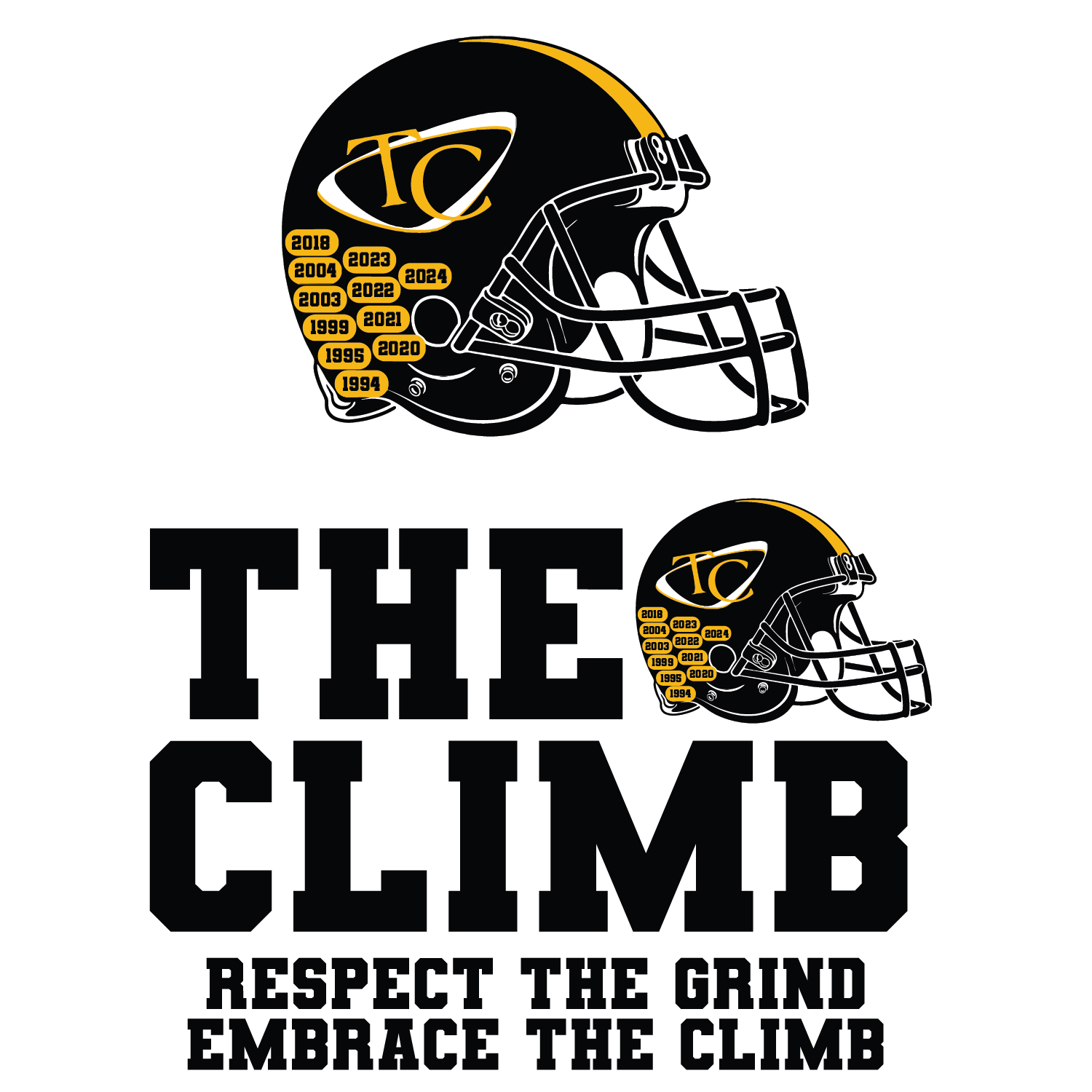 Football Tri County team apparel