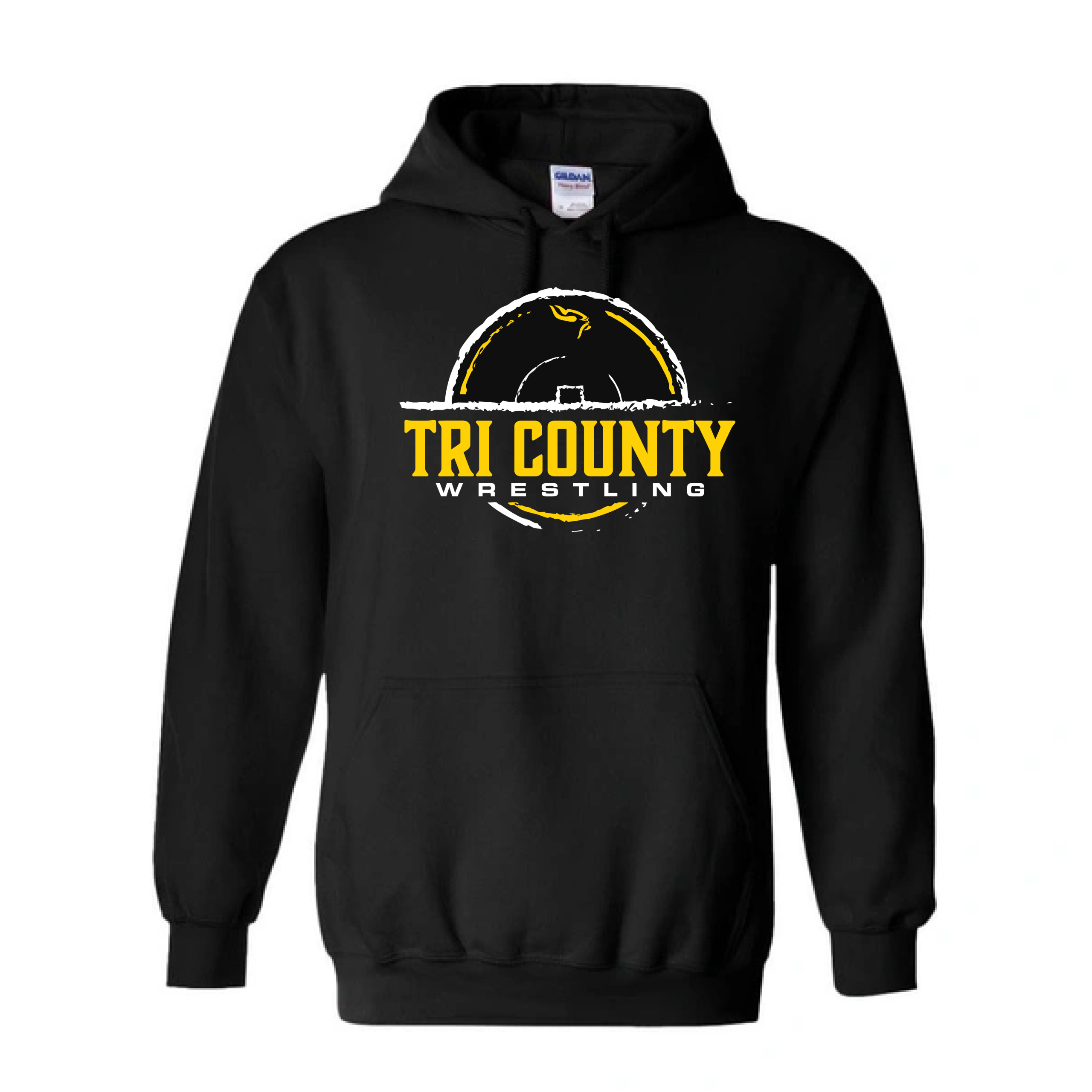 Wrestling Pullover Hoodie - Design 1