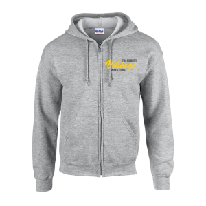 Wrestling Zip Up Hoodie - Design 2