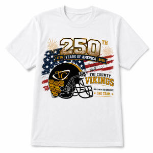 America 250 Tri County T-Shirt
