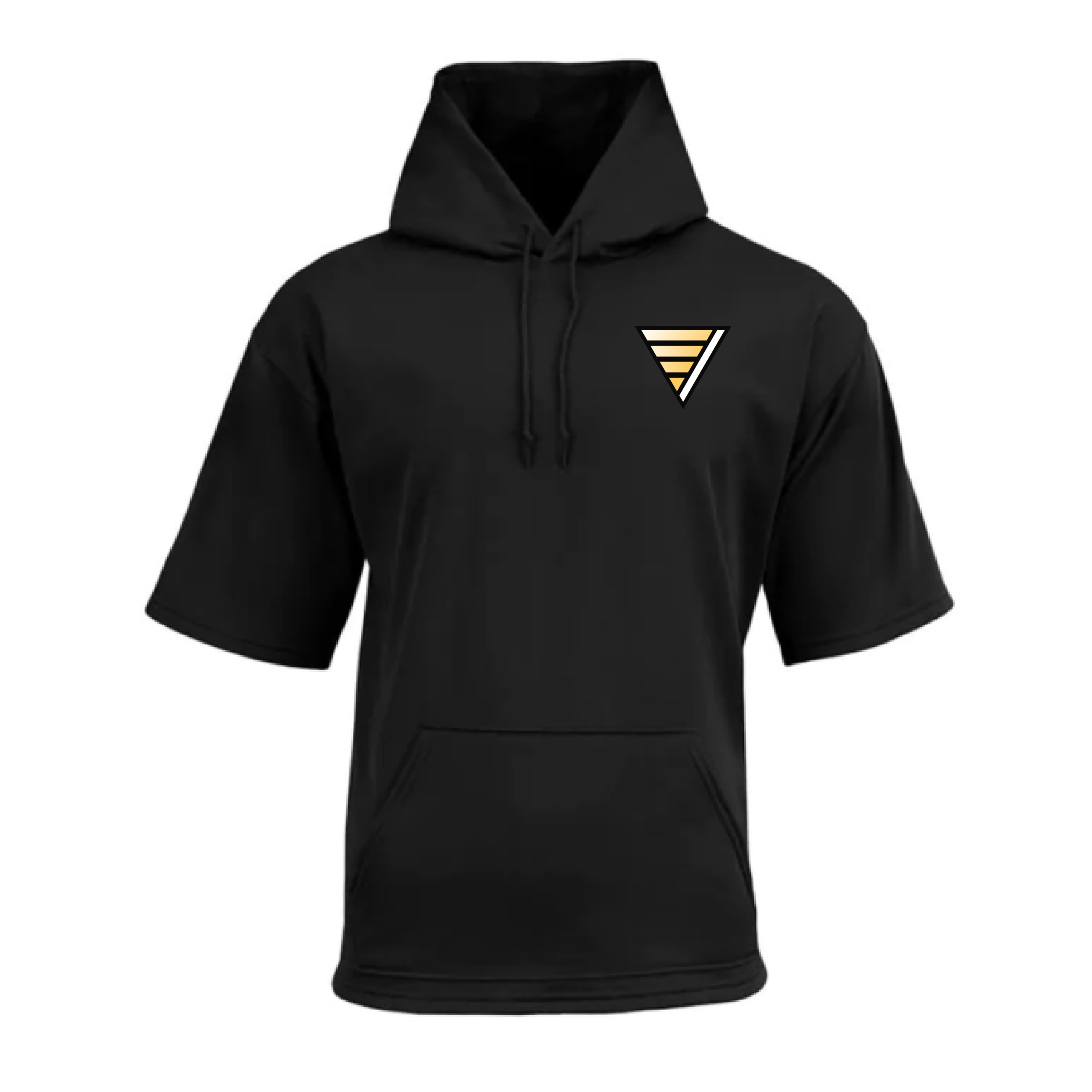 Marching Band Logo Short Sleeve Hoodie - Image 2