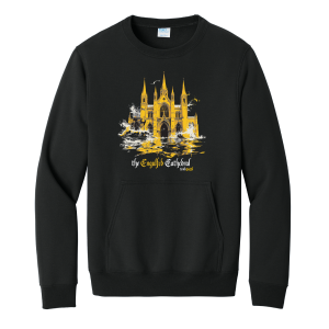 Marching Band Engulfed Cathedral Crewneck Sweatshirt