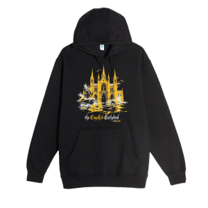 Marching Band Engulfed Cathedral Pullover Hoodie