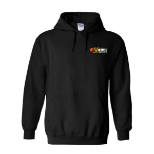 Boys Basketball Hoop Logo Pullover Hoodie