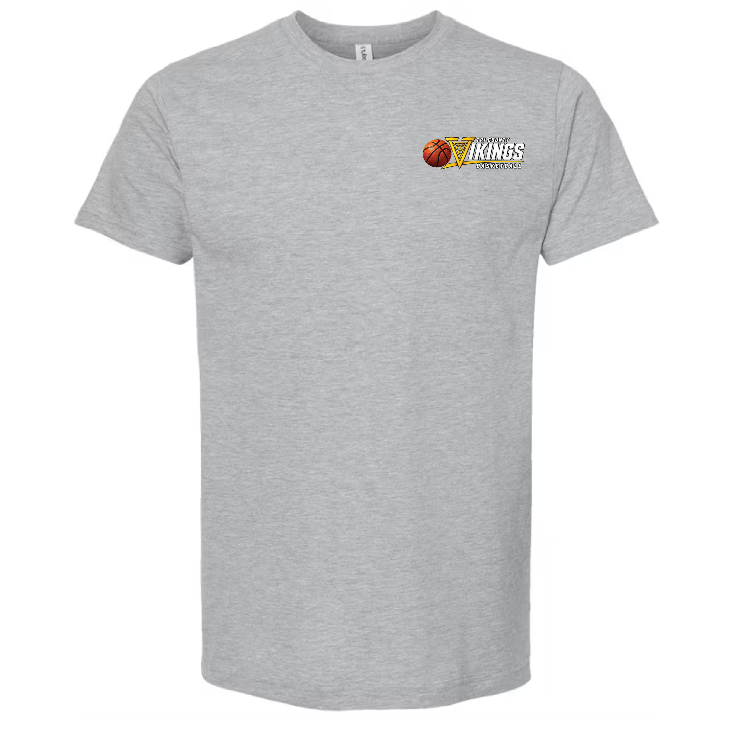 Boys Basketball Hoop Logo T-Shirt - Image 2
