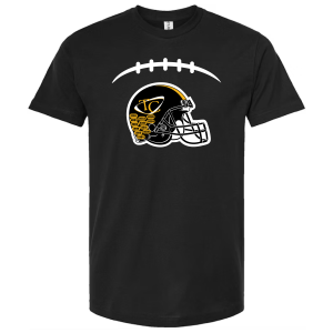 Football Helmet and Laces T-Shirt