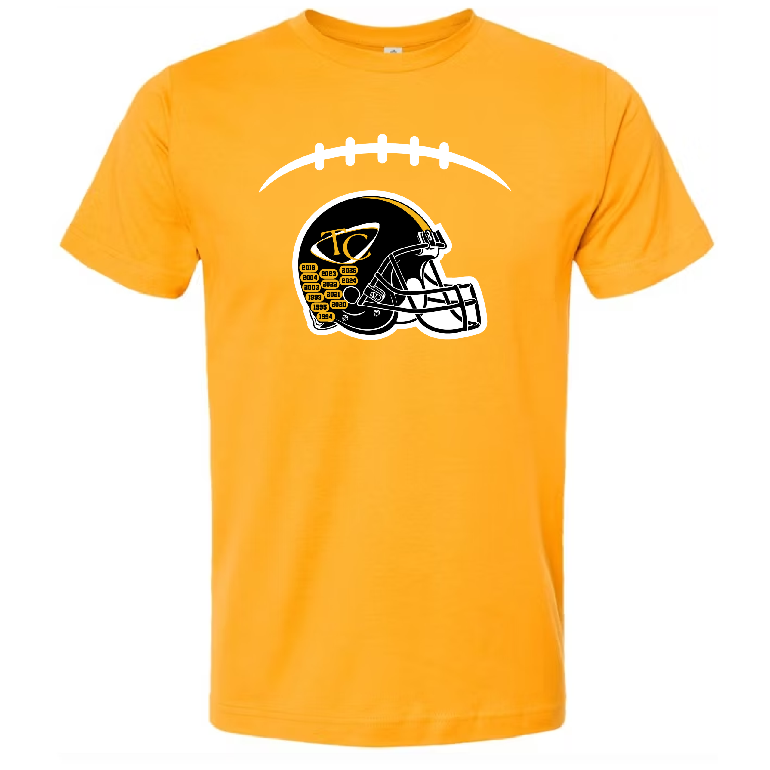 Football Helmet and Laces T-Shirt - Image 2