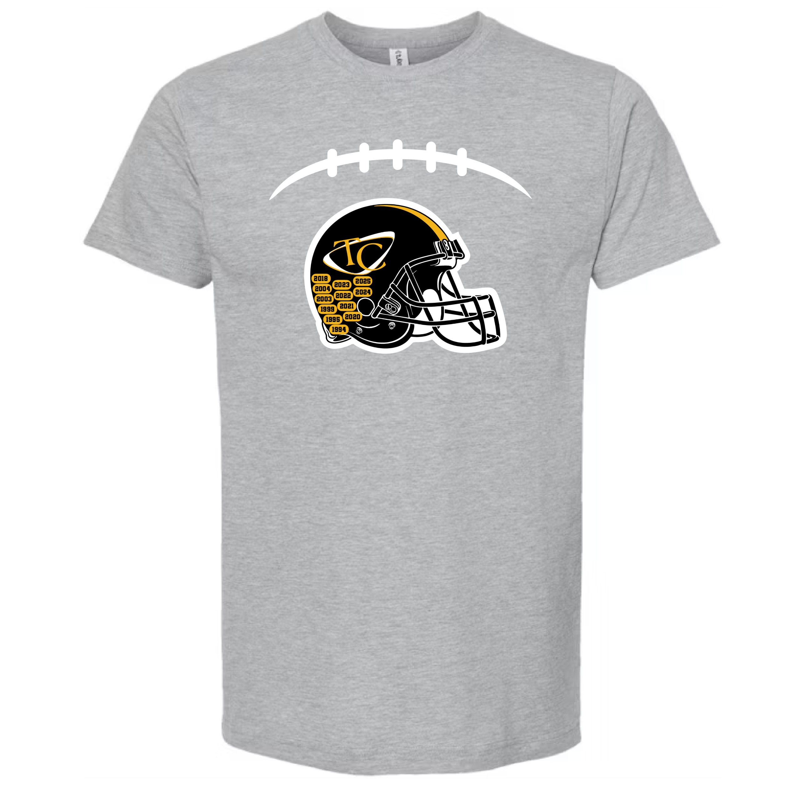 Football Helmet and Laces T-Shirt - Image 3